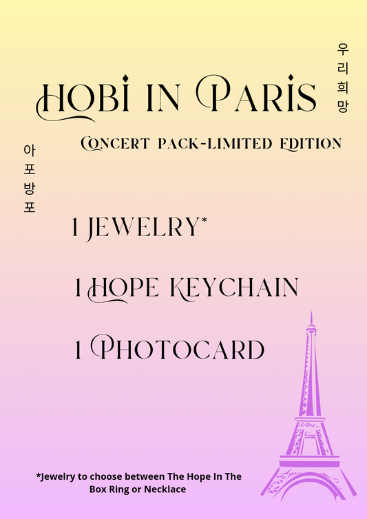 HOBI IN PARIS : CONCERT PACK