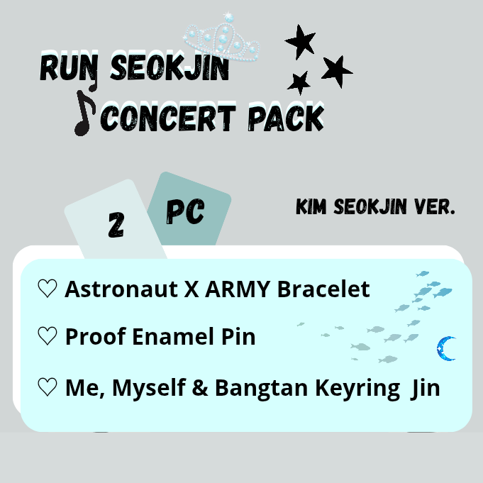 RUN SEOKJIN! CONCERT PACK [KIM SEOKJIN VER] ♡